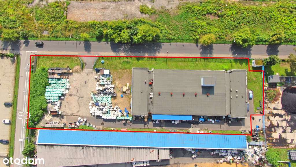 Hala 1220 m² z biurami i mediami – Chełmek-6