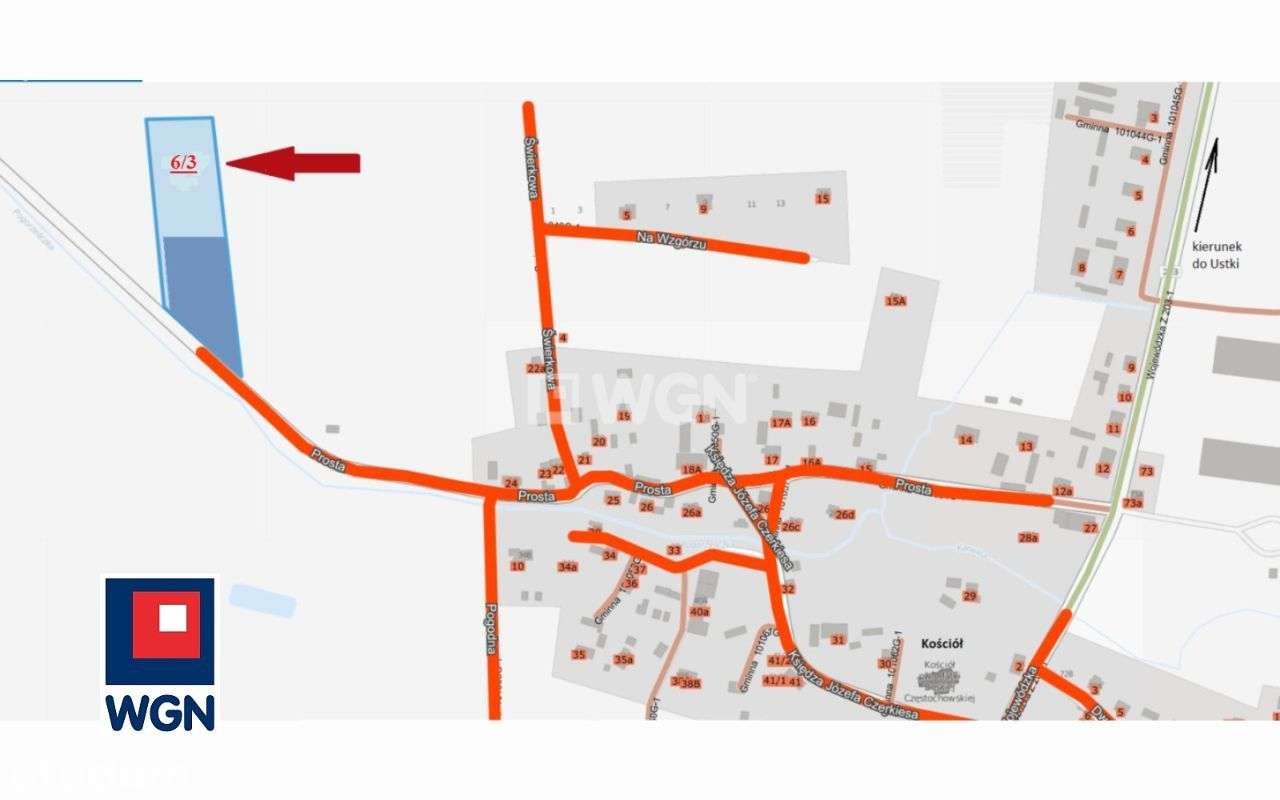 Działka rekreacyjna, Duninowo, ul. Prosta - Pełny obrazek: 2/16