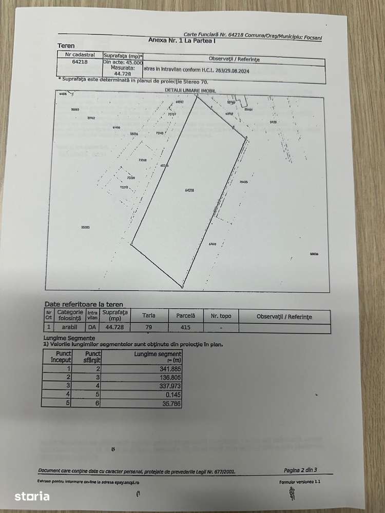 Teren de vânzare 55000 mp, utilități disponibile - Imagine principală: 4/4