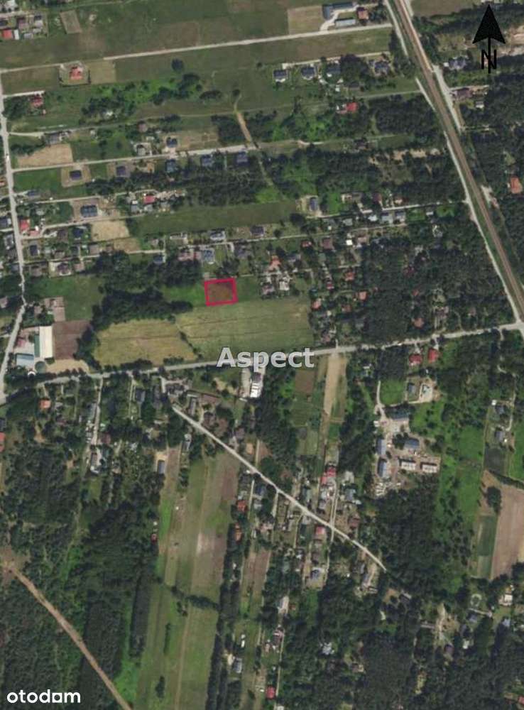 Działka budowlana w spokojnej, zielonej okolicy-9