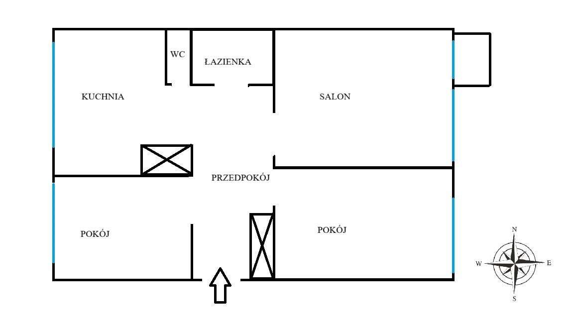 48m2 3pok. oś.Niebrów, Tomaszów Maz.-8