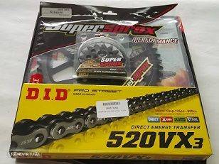 Kit Transmissao Corr. X-ring Kawazaki KLE 650 Versys, EX 650 NINJA 650 R - 1