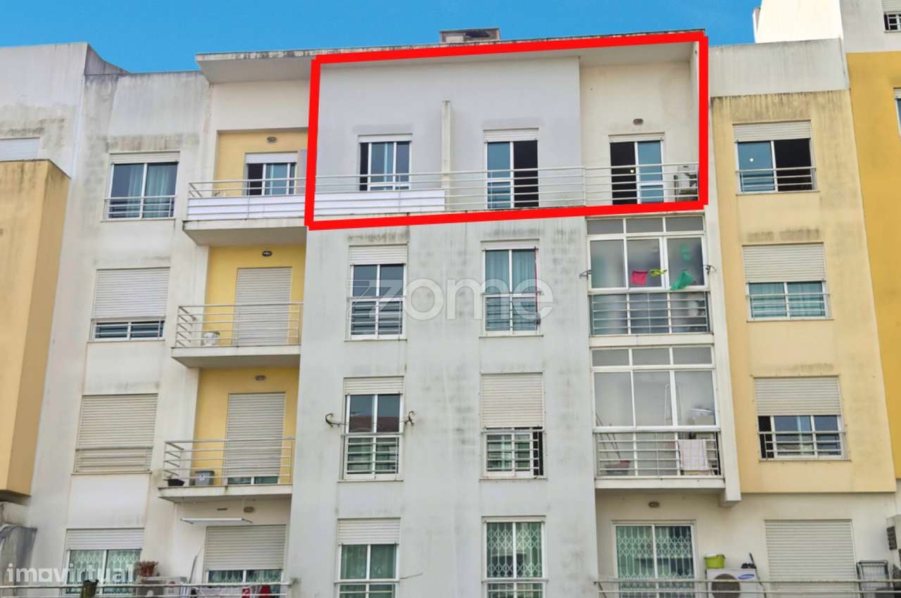 Apartamento T2 + 1 duplex com varanda, Montijo - Grande imagem: 2/26
