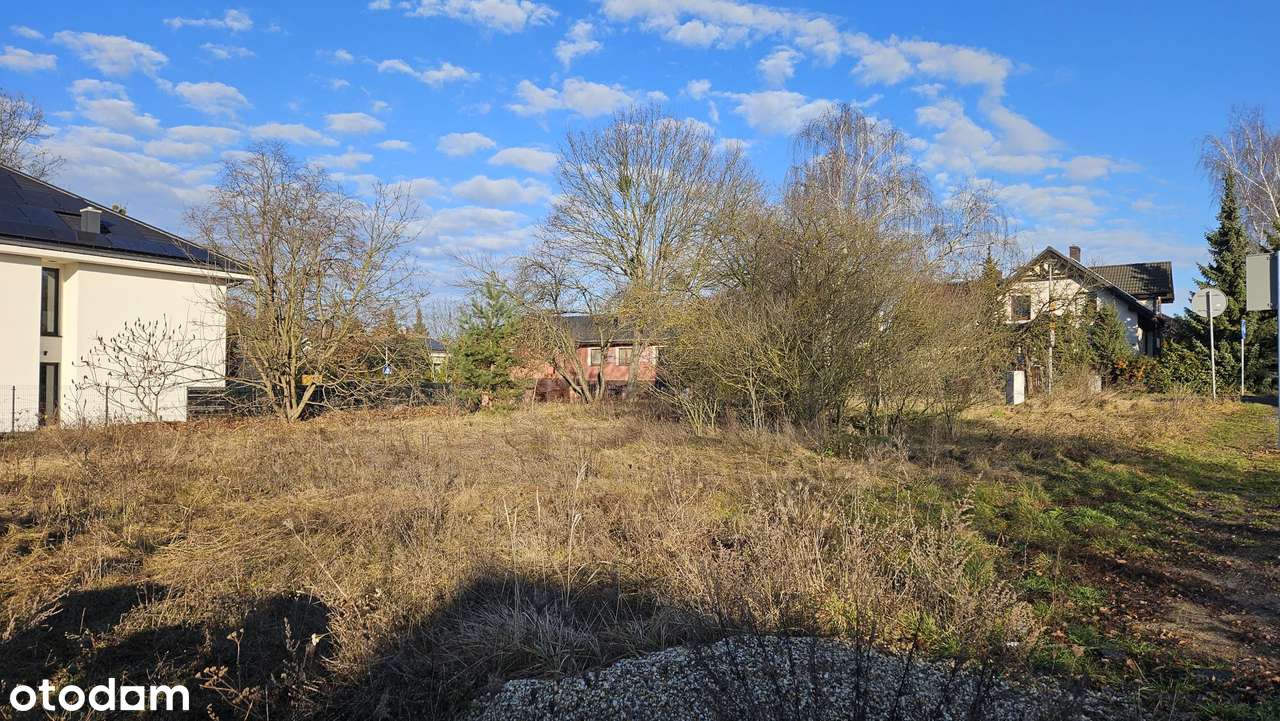 Działka budowlana 841 m² – Poznań, Strzeszyn ul. Wańkowicza-9