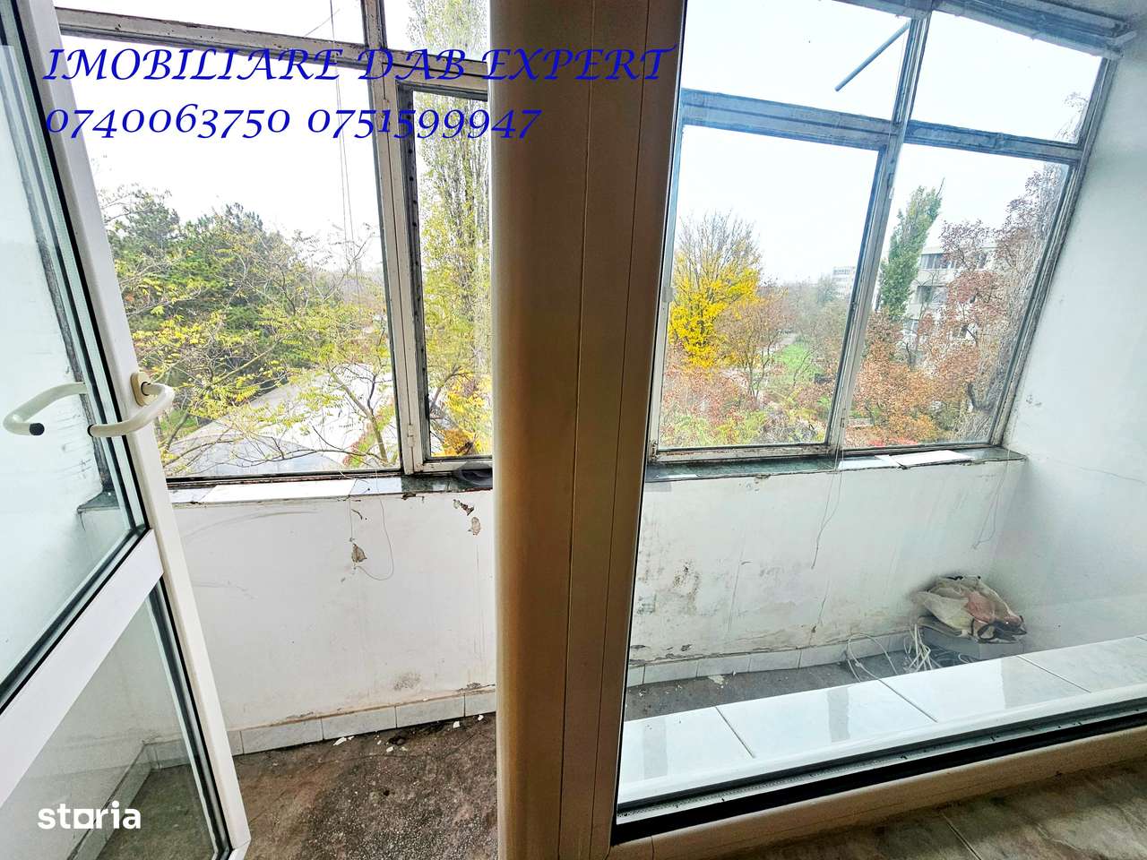 Apartament cu balcon și terasă, în cartierul Tiglina 1-11