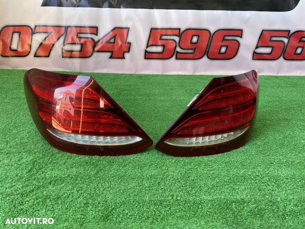 Mercedes E class W213 Stop stanga dreapta stopuri Full Led - 1