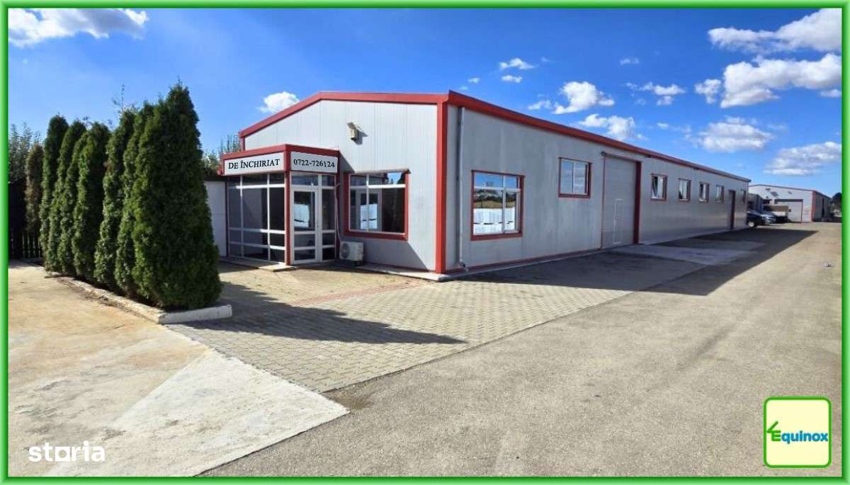 Hala de depozitare 375 mp de închiriat, Mihai Bravu-Lukoil, ECX80258 - Imagine principală: 1/8