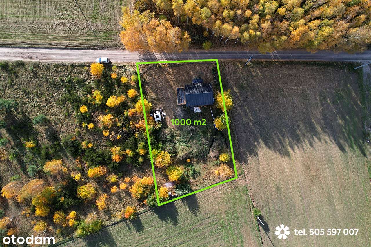 Na sprzedaż przytulny dom z działką 1000m2 w sąsiedztwie lasów-3