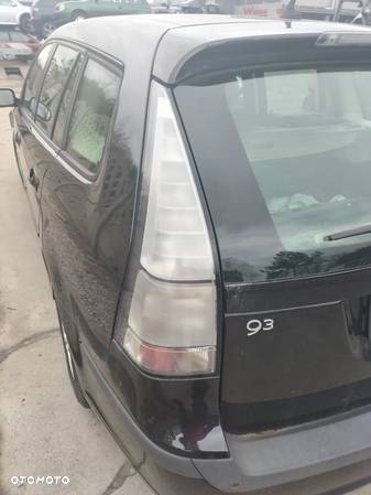 KLAPA BAGAŻNIKA SAAB 9-3 II KOMBI LAK. 170 CZARNY - 6