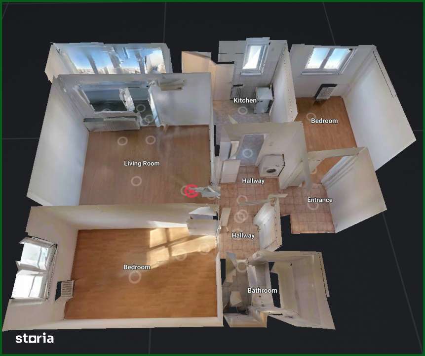 Totul la Picioare: Școala, Metrou, Piata, Parc-Apartament 3 Camere-Tr-0