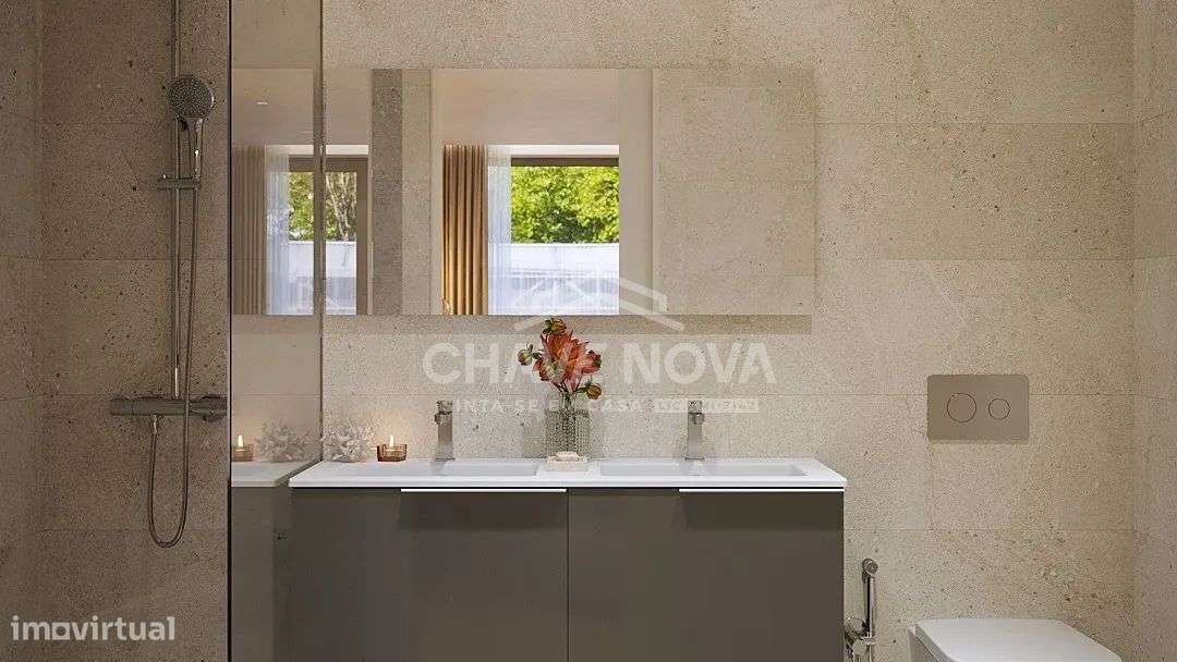 Apartamento T2 Novo Penúltimo Piso c/ 2 Lugares de Garagem em Arcozelo-31