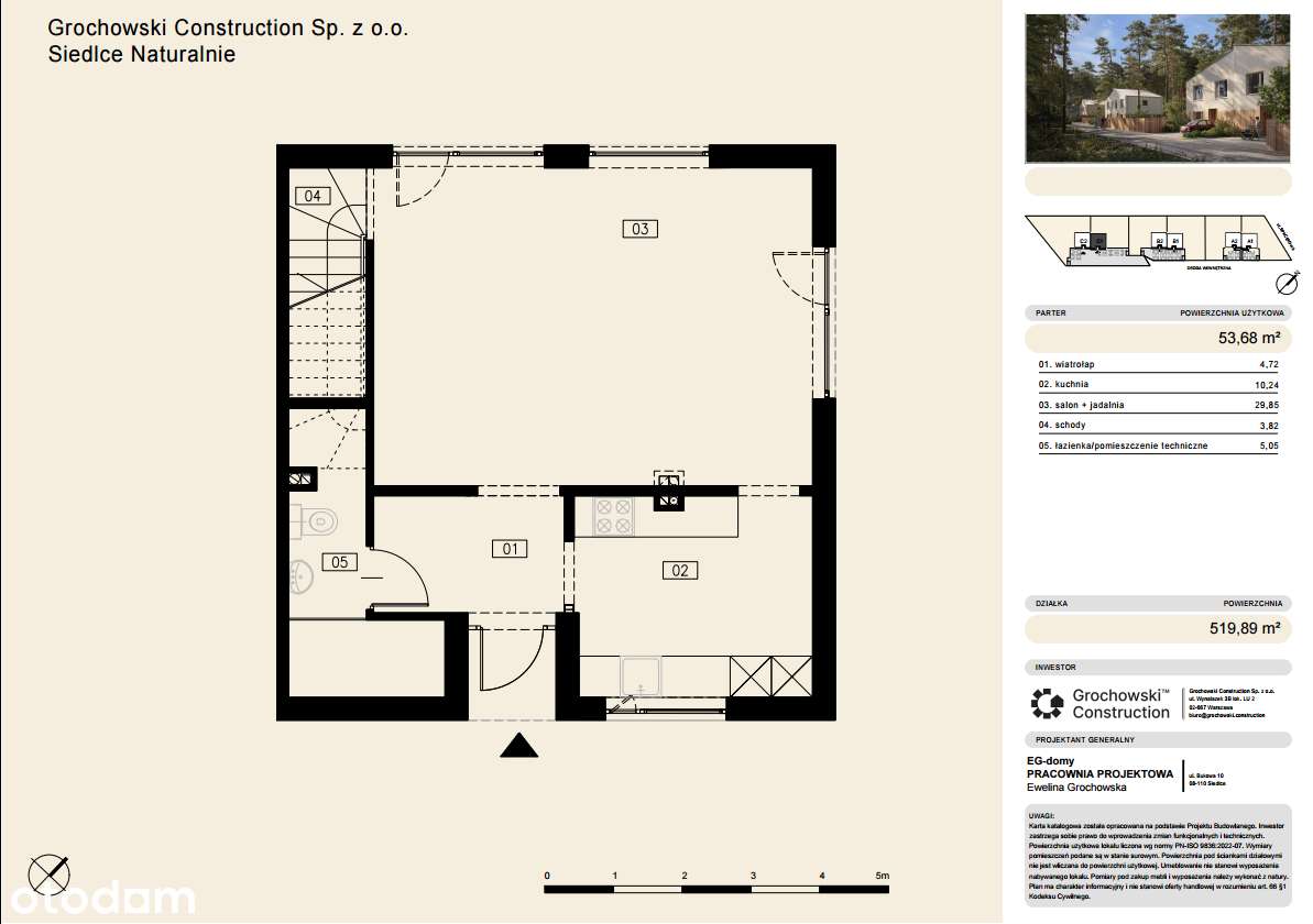 Idealny Dom 105m² 2 pięta 5 pokoi z własną działką w otoczeniu natury-17