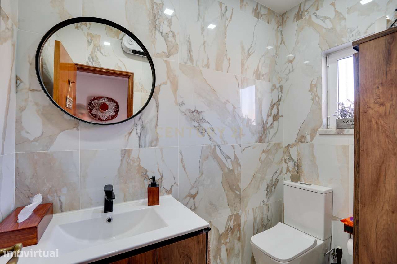 Encantadora moradia em banda em Salvaterra de Magos. Espaçosa, moderna - Grande imagem: 5/25