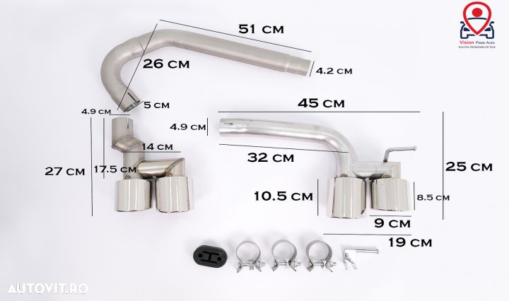Tobe Sistem Evacuare Tipsuri Dubla Evacuare Tuning BMW Seria 3 6 (F3x - 2