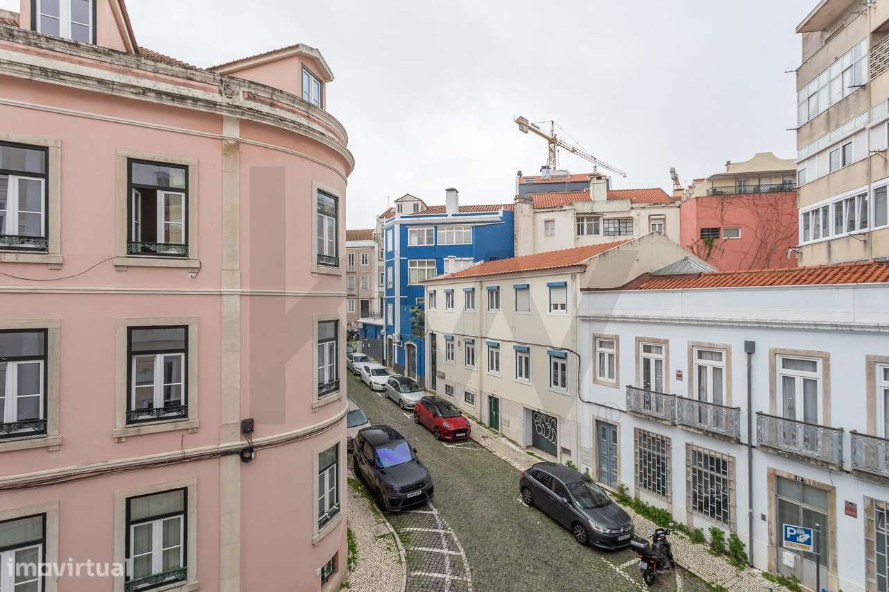 T2+1 de Charme em Arroios - A 4 min. a pé do Metro - Grande imagem: 3/27