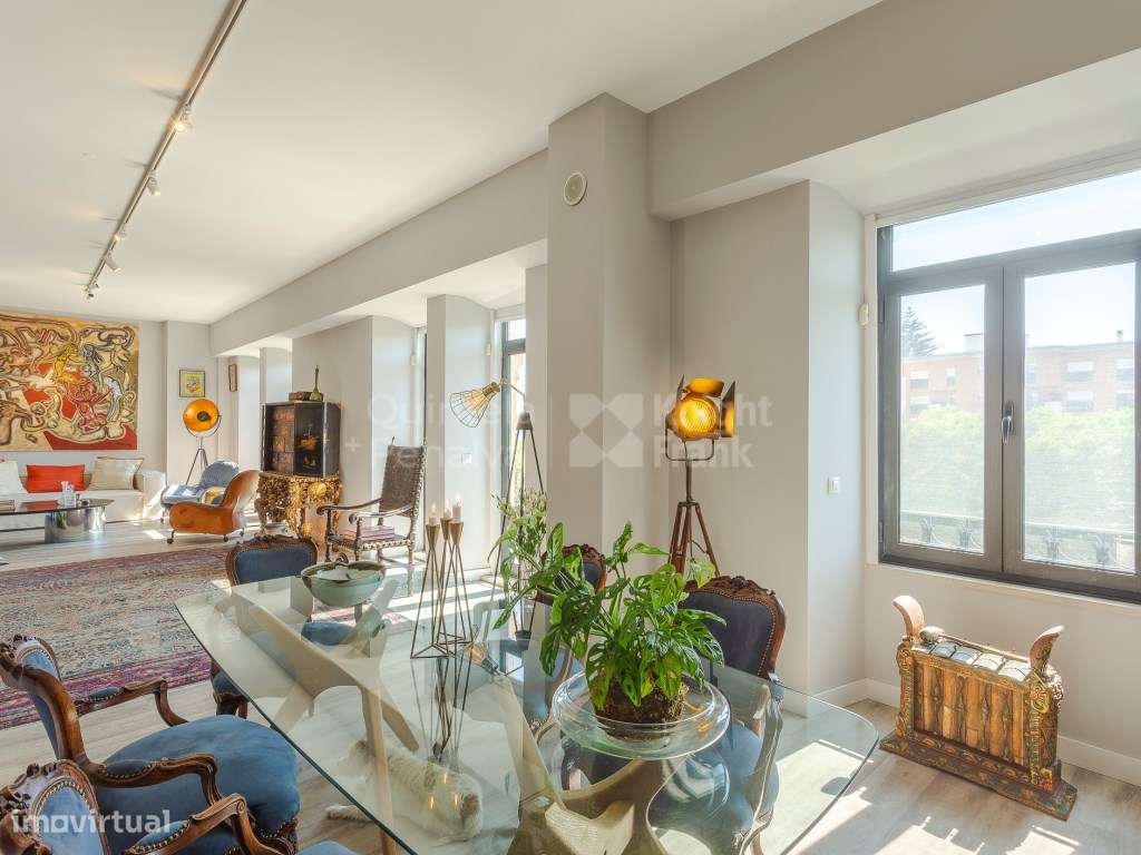 Apartamento T3 com vistas Tejo , Alto de Santo Amaro em Lisboa - Grande imagem: 4/60