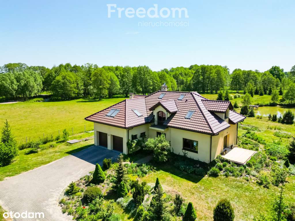 Przestronny dom na dużej działce