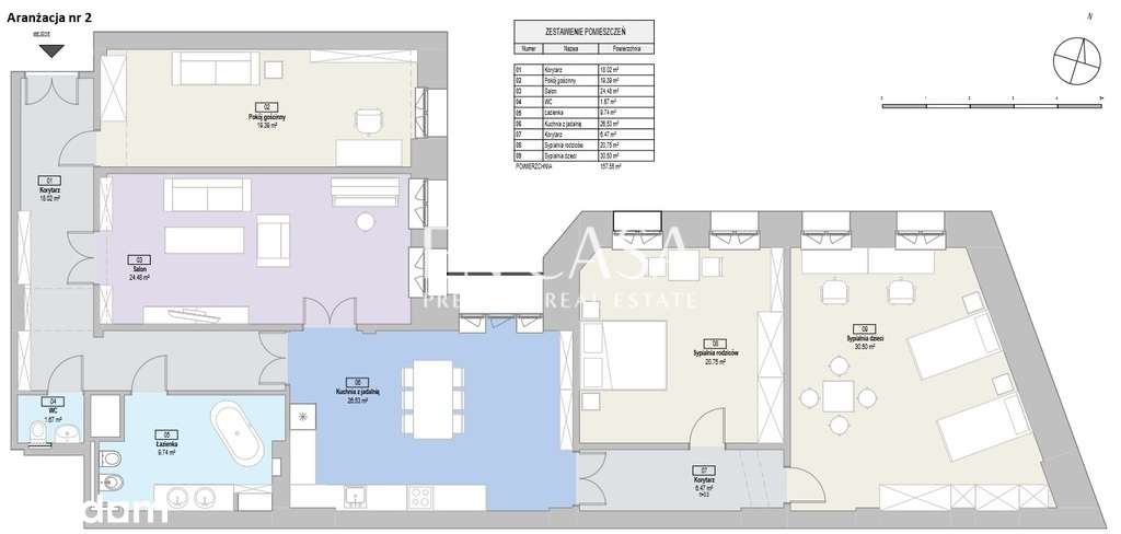 Noakowskiego | Kamienica | Przestronne 158m2-15