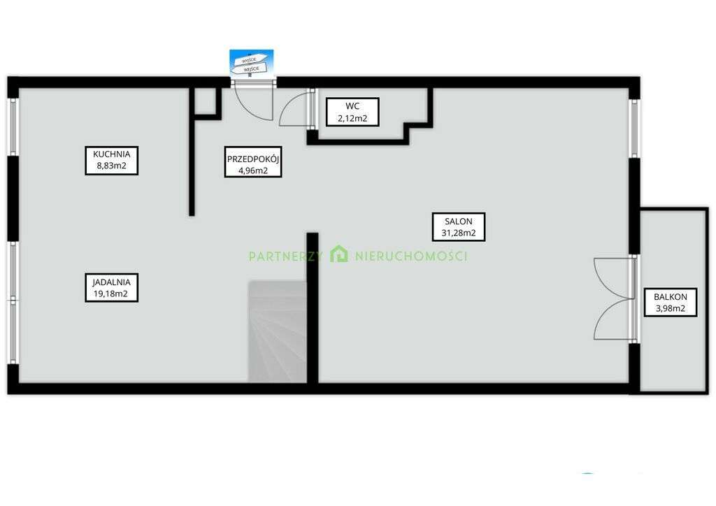 Dwupoziomowe mieszkanie na osiedlu Bukowym - Pełny obrazek: 2/19