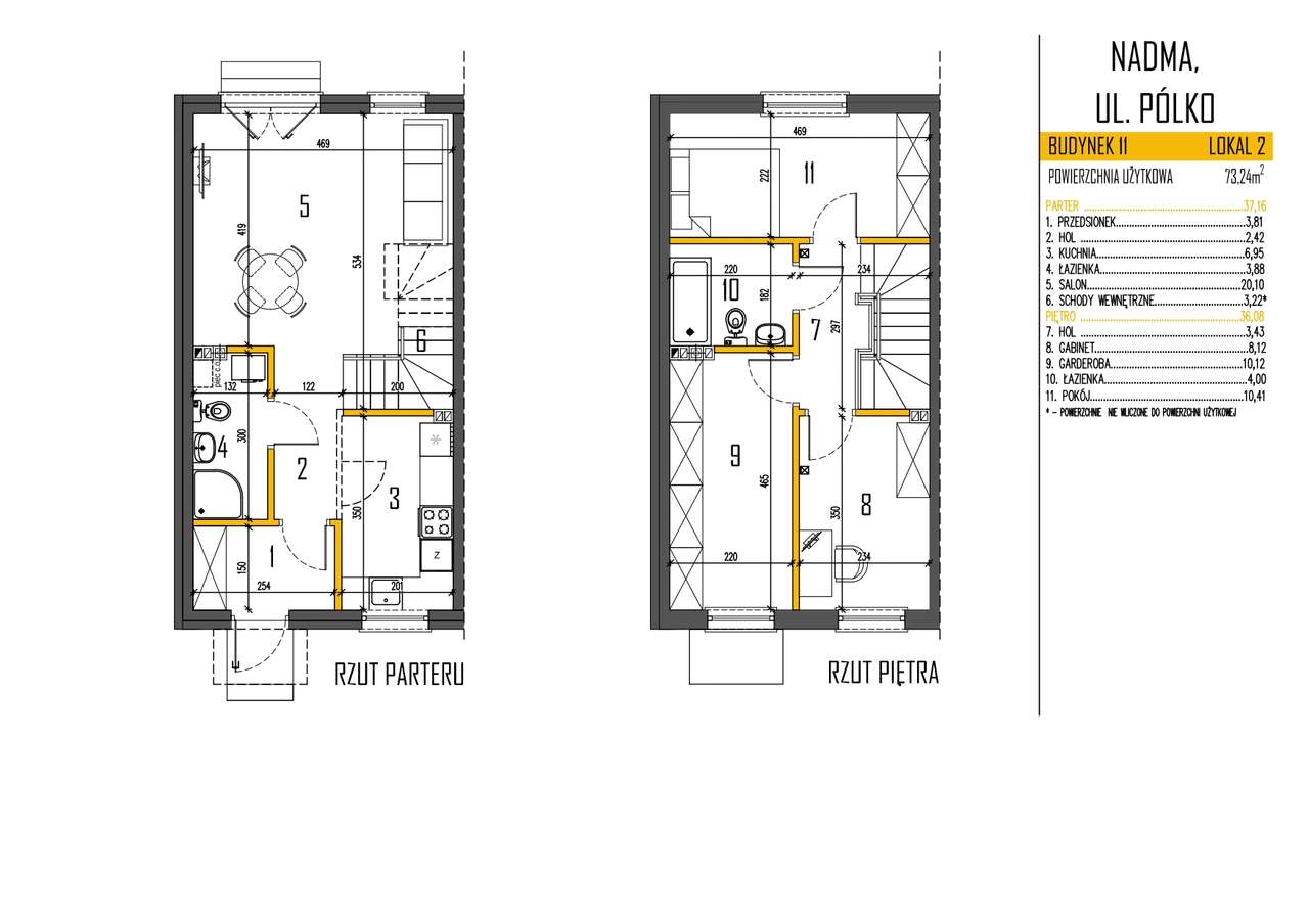 Segment 73 m² Nadma ul. Pólko | ogródek | 2 miejsca | bez PCC - Pełny obrazek: 4/9