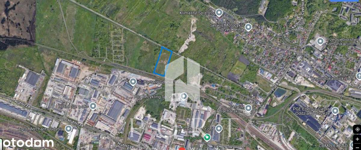 Działka na sprzedaż w Gdyni Cisowej. - Pełny obrazek: 2/3