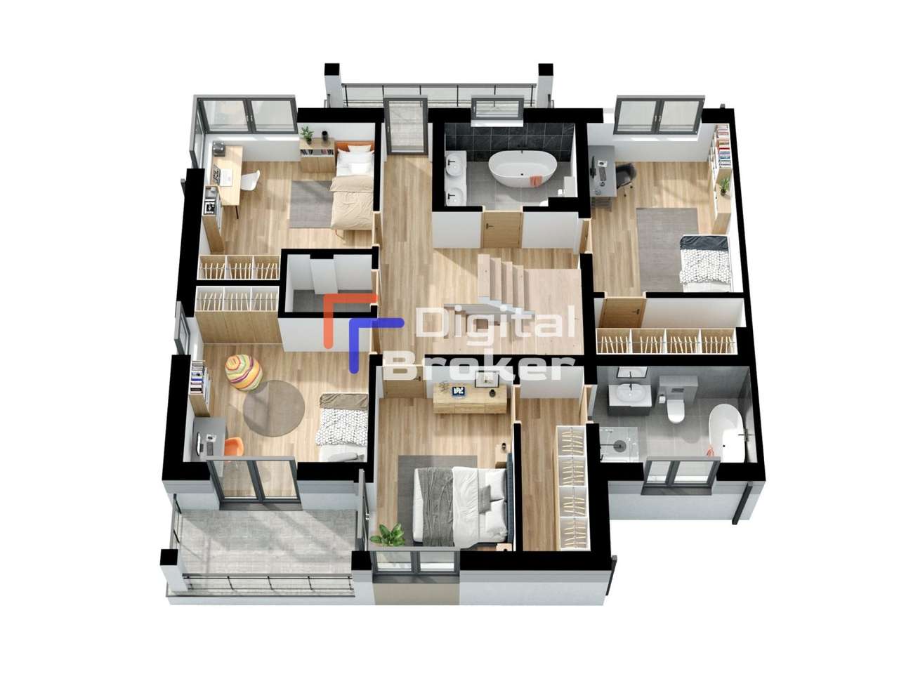 ⭐️Duży Dom ⭐ 240 m² ⭐️Halinów ⭐️0% prowizji⭐ - Pełny obrazek: 5/11