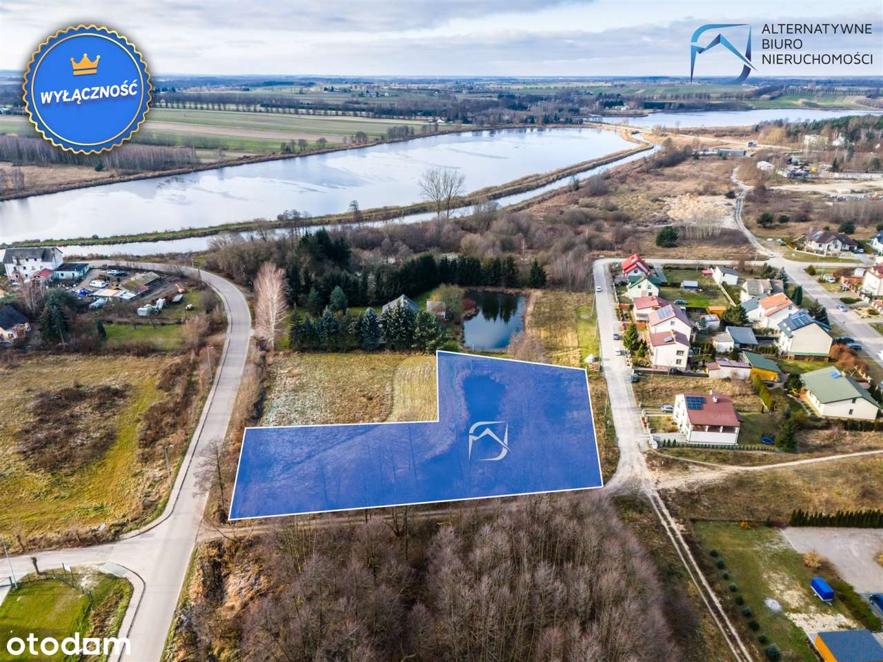 Działka budowlano-usługowa ze stawem - Kock-13