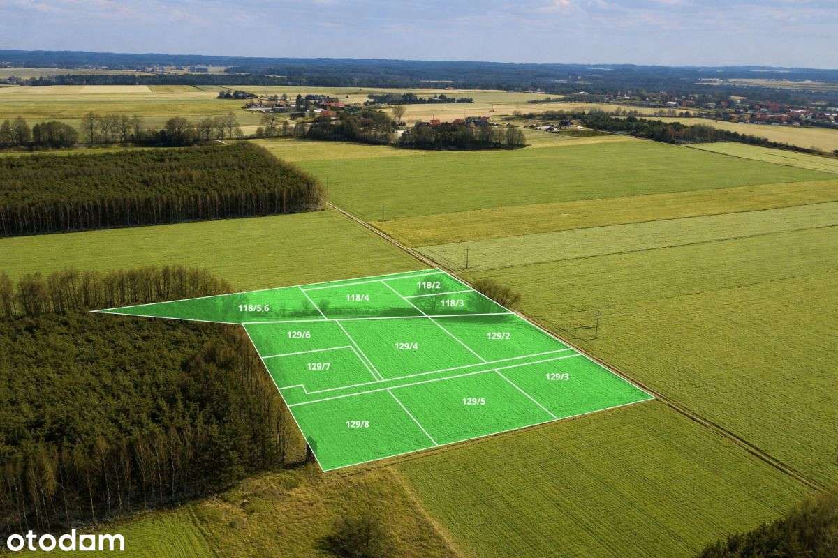 Działki budowlane w otulinie lasu-2