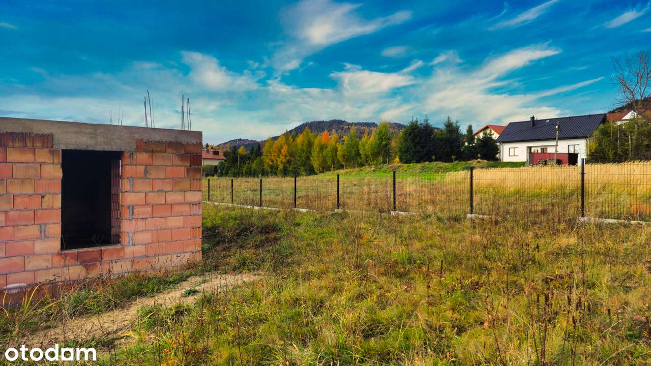 Nowoczesny bliźniak w Mordarce z widokiem na góry-3