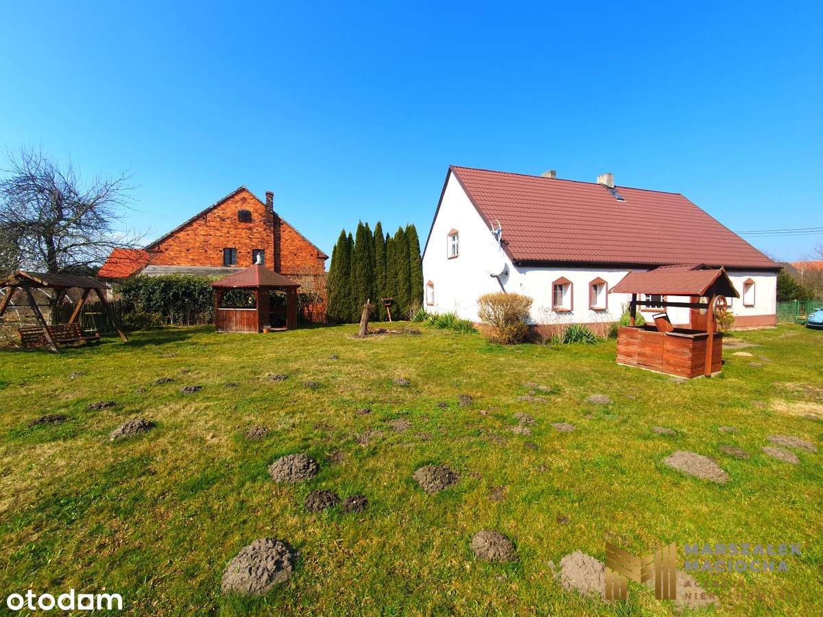 5200 m2 z domem i zabudowaniami, Kozowo, okazja!-1