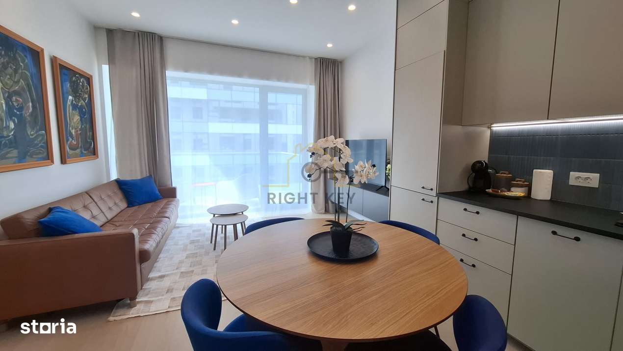 Apartament cu 2 camere, mobilat-utilat. AVIATIEI - PROMENADA MALL