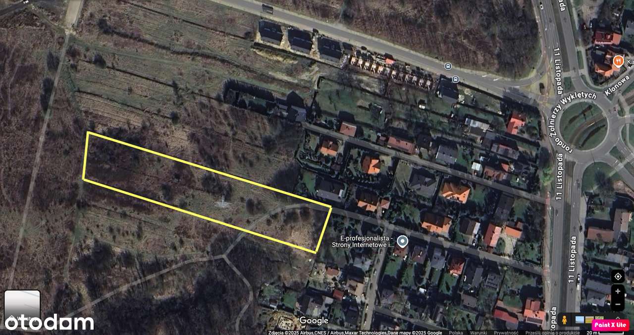 Działka budowlana Sosnowiec ul.Klimontowska-4