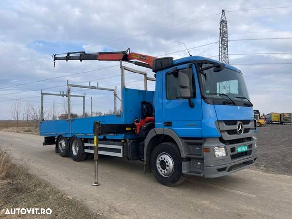 Mercedes-Benz ACTROS CAMION CU MACARA - 6