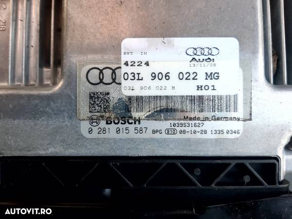 Calculator ECU motor 2.0 TDI / CAGC 88KW AUDI A4 B8  cod 03L906022MG - 2