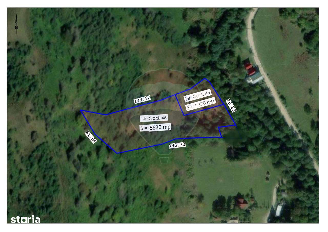 Teren 6700 mp, Apuseni, Pietroasa, Valea Aleului, Bihor, De Vânzare - Imagine principală: 2/5