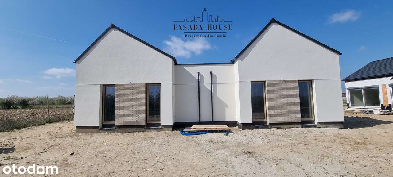 Kórnik Bnin Czołowo - nowy dom parterowy – pohled 2