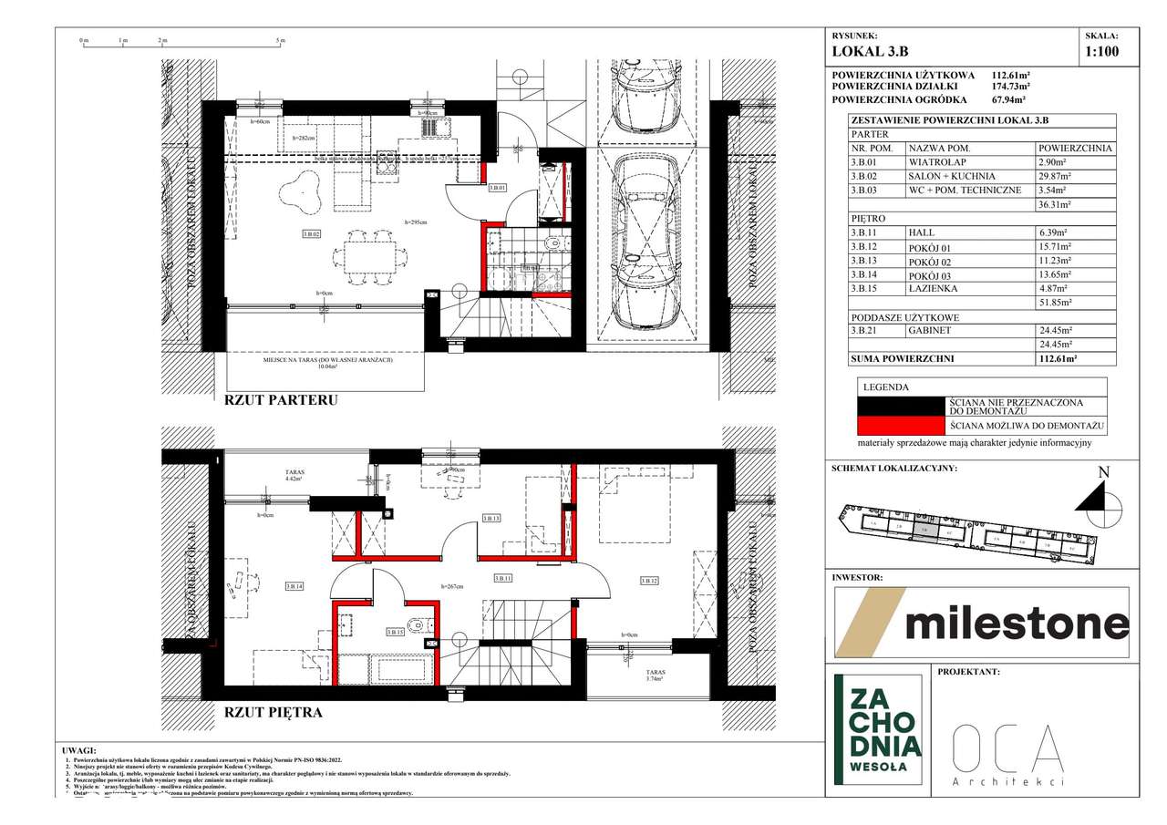 5-pokojowy dom 112m2 + ogródek Bezpośrednio - Pełny obrazek: 2/7