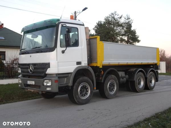 Mercedes-Benz Actros 4141 kiper hydroburta bortmatic stare tacho - 2