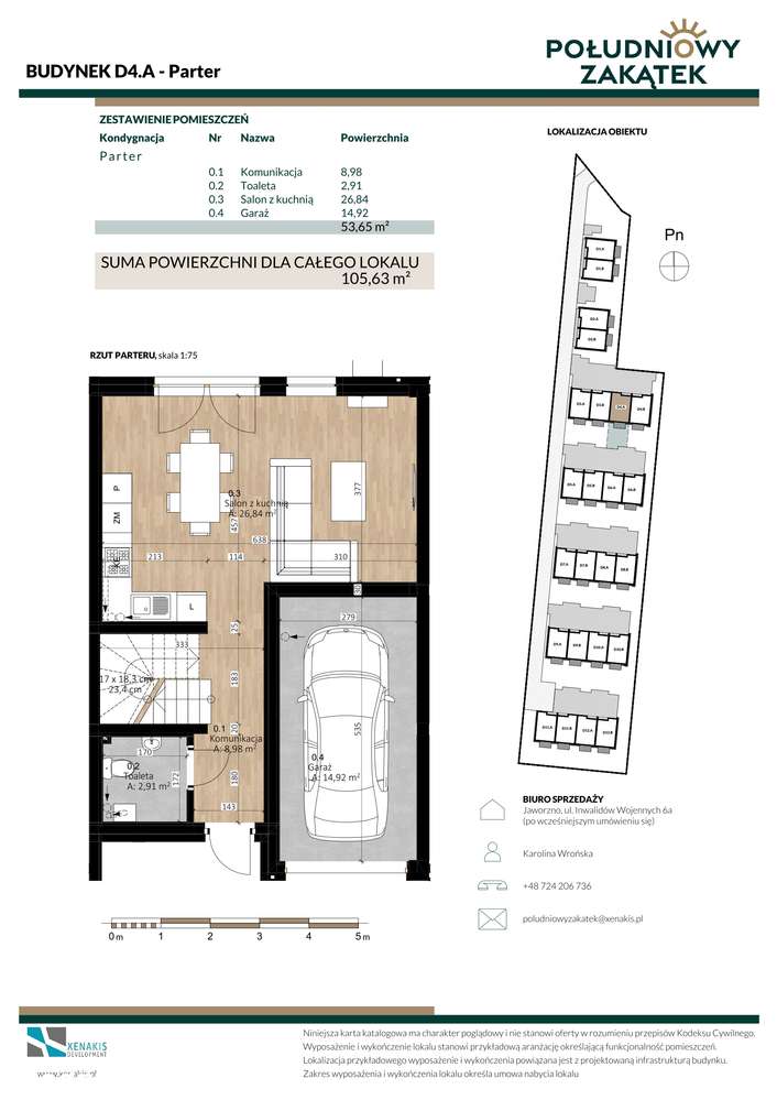 Południowy Zakątek | dom 4-pok. | D4.A - Pełny obrazek: 2/10
