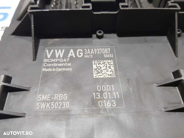 Unitate Modul Calculator Confort Comfort BCM VW Passat B7 2010 - 2015 Cod 3AA937087 - 3