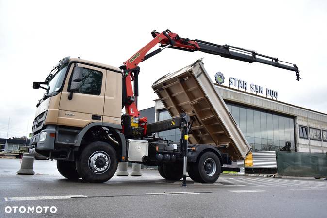 Mercedes-Benz ACTROS 1836 4x4 PALFINGER PK 14002 EH HDS Żuraw Wywrotka - 3