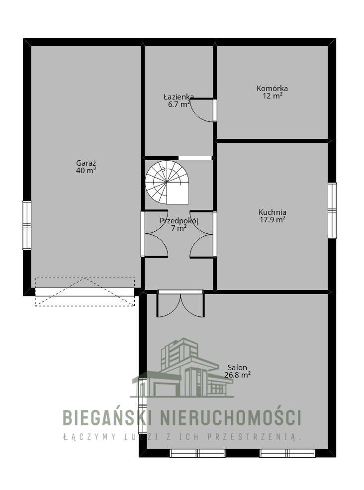Dom z ogrodem w centrum Łęcznej-16