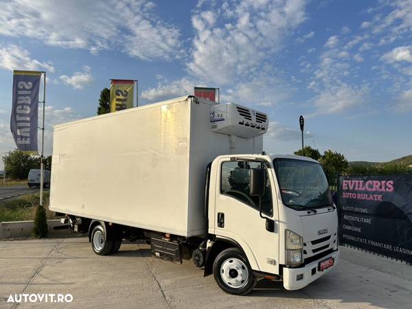 Isuzu N35 FRIGORIFIC LIFT 5,2 M AXA DUBLA SPATE - 1