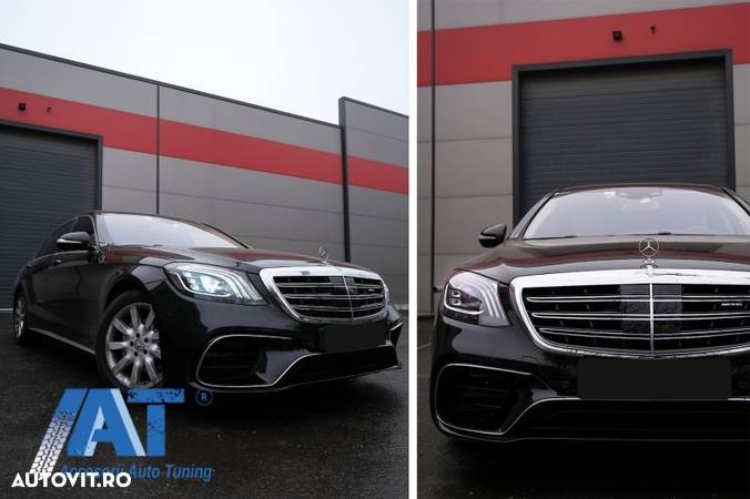 Pachet Exterior MERCEDES S-Class W222 Facelift (2013-06.2017) S63 Design - 5