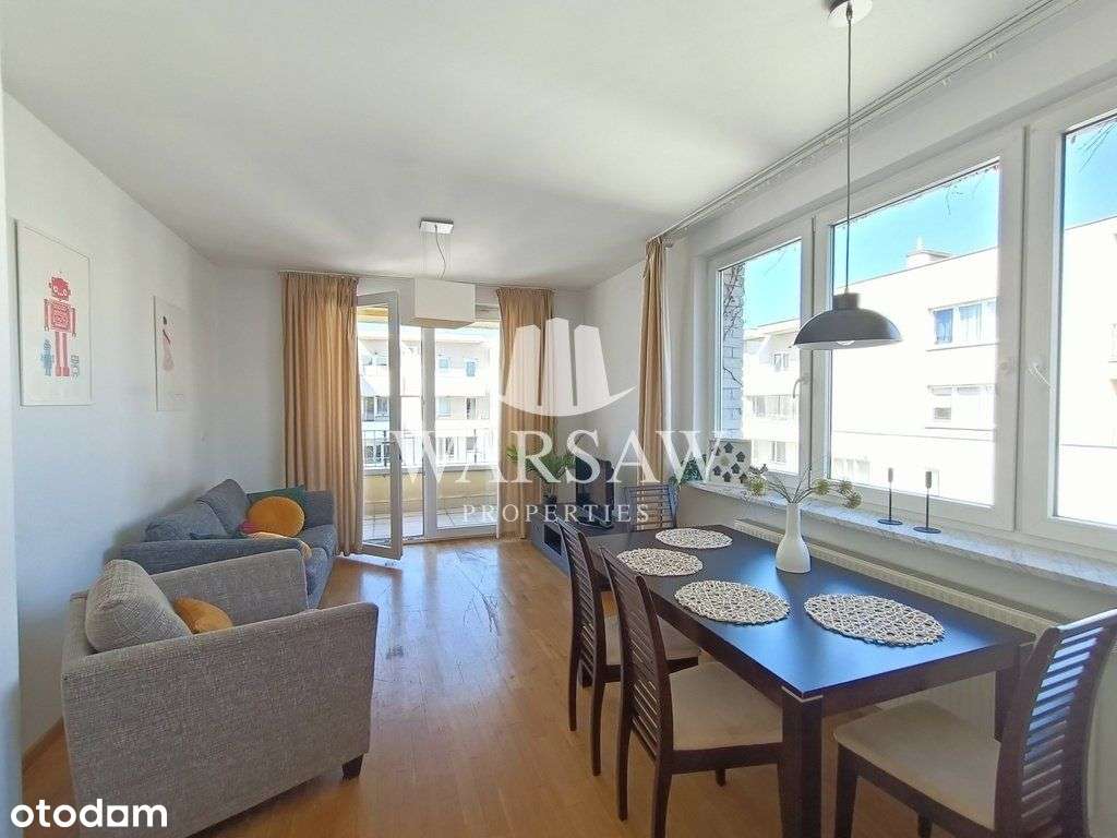 Marina Mokotów - rozkładowe 2 pokoje na 6 piętrze-1