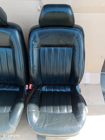 Fotele komplet kanapa skóra elektryczne boczki VW Passat B5 W8 - 5
