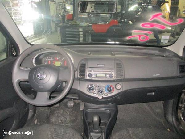 Carro MOT: CR12  CXVEL: JH3103 NISSAN MICRA K12 2010 1.2I 80CV 5P PRETO GASOLINA - 7