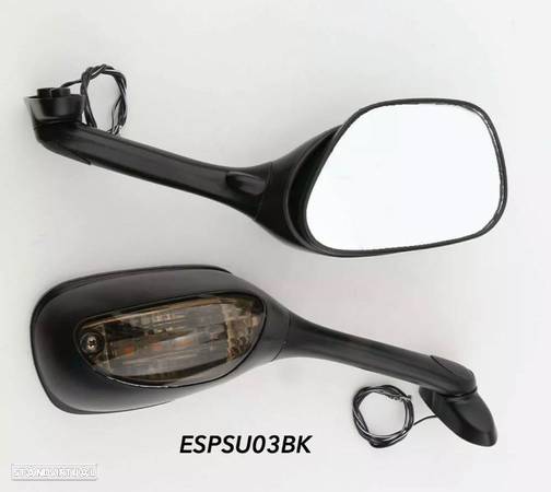 ESPELHOS, retrovisor com piscas SUZUKI GSXR 600 / 750 / 1000 de 2006 a 2010 - 1