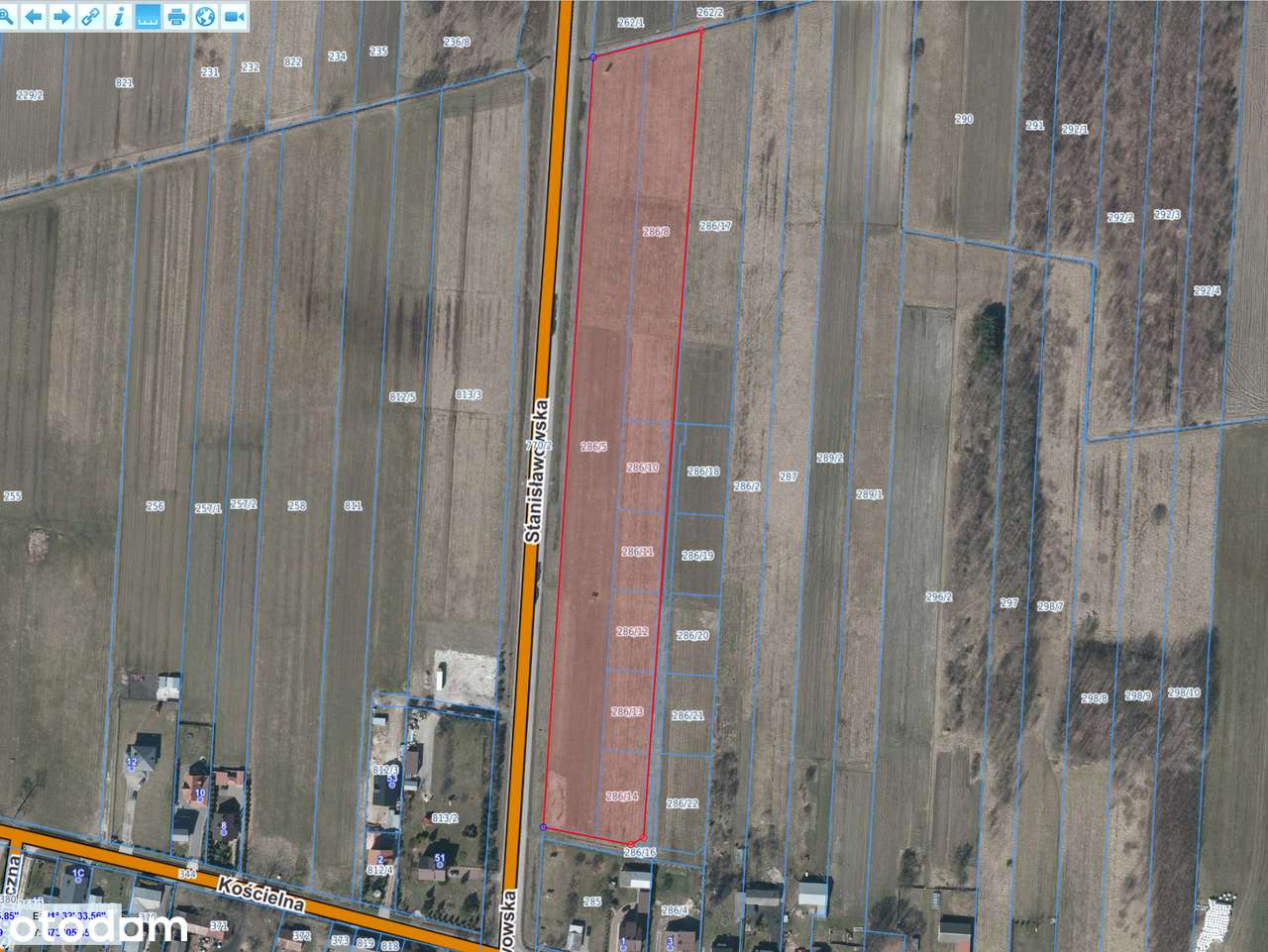 Działka inwestycyjna w Brzóze 5km od Mińska Maz. i 40km od Warszawy-7