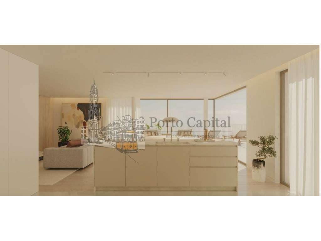 PENTHOUSE T4 1ª LINHA DE MAR - Grande imagem: 5/26